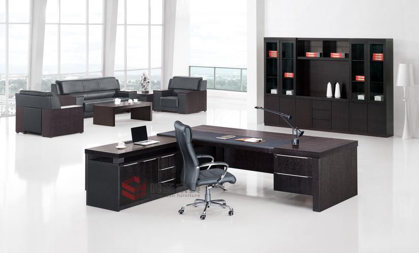 上海办公家具厂家直销大班台 板式办公桌 主管桌 经理桌定做批发